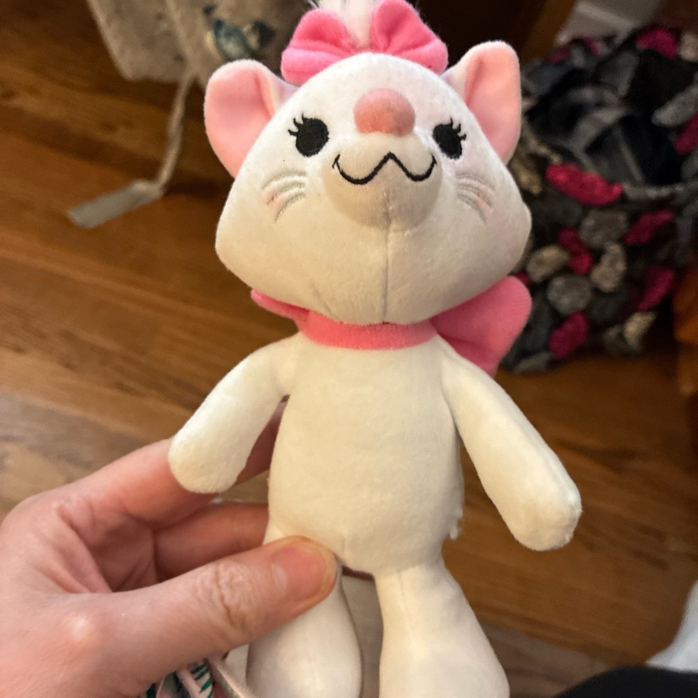 Disney Nuimos Marie Plush Doll Aristocats Pink White Posable Toy Parks Exclusive - Picture 13 of 13